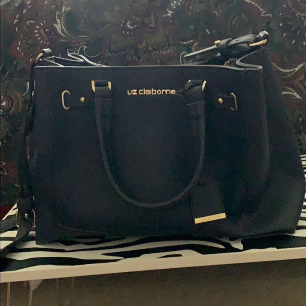 Liz Claiborne Handbag with removable shoulder strap.